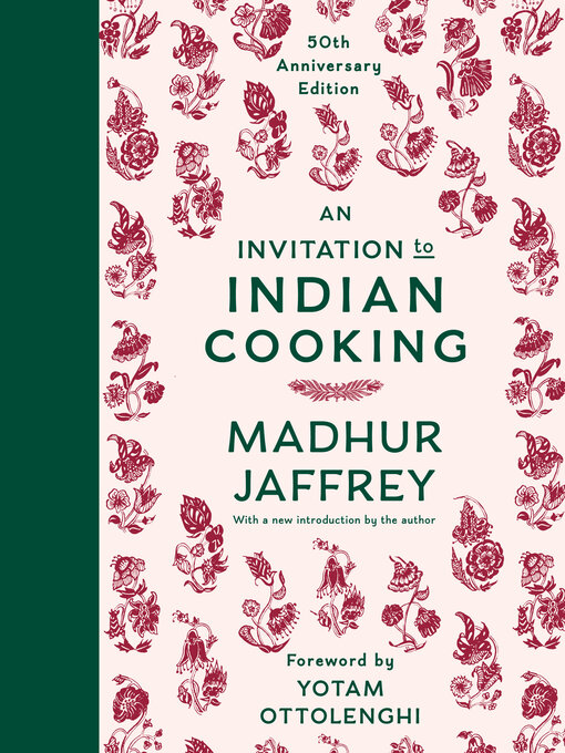 Title details for An Invitation to Indian Cooking by Madhur Jaffrey - Wait list